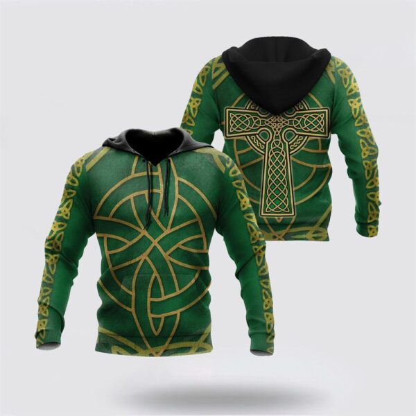 St Patrick’s Day Hoodie Irish 3D All Over Printed Unisex Shirts Saint Patrick’s Day