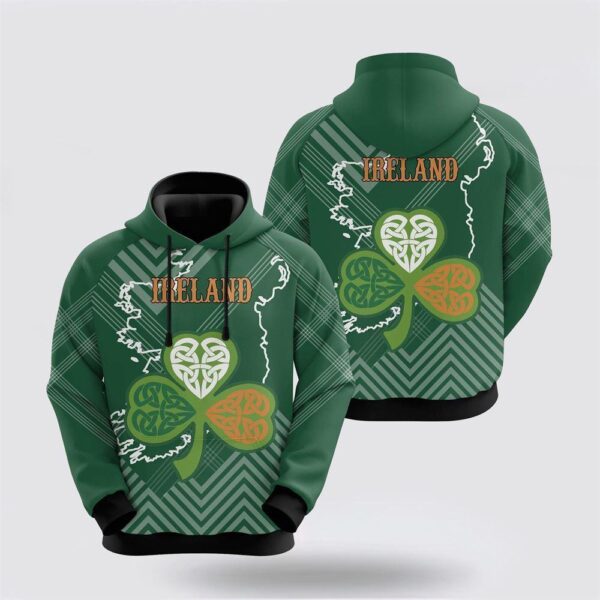 St Patrick’s Day Hoodie Irish Patrick’s Day 3D All Over Printed Unisex Shirt Hoodie