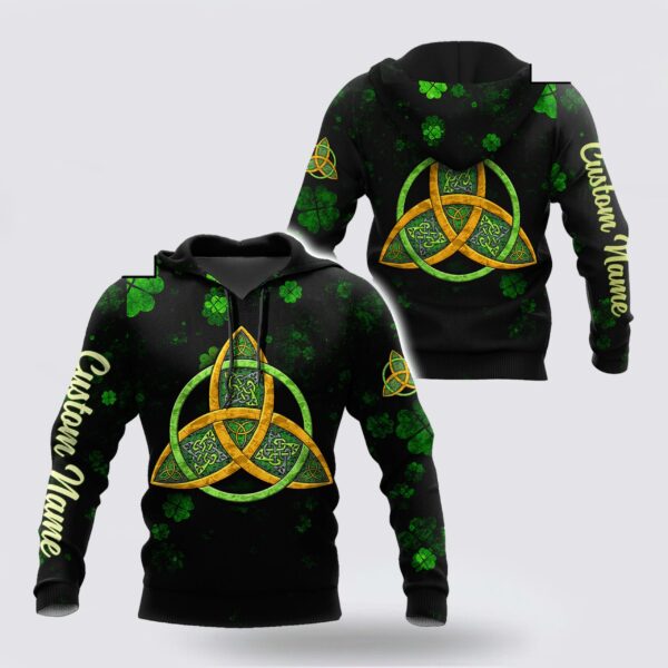 St Patrick’s Day Hoodie Irish St Patricks Celtic Personalized 3D All Over Printed Hoodie