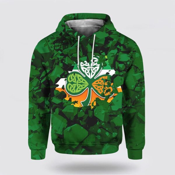 St Patrick’s Day Hoodie Irish Saint Patrick’s Day 3D All Over Print Hoodie