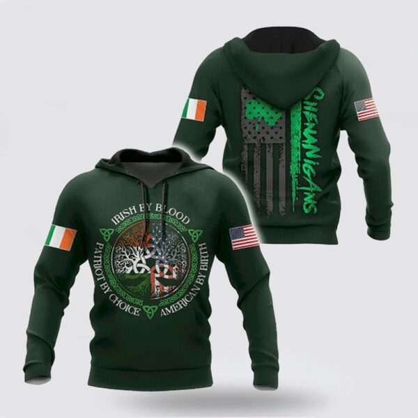 St Patrick’s Day Hoodie Irish Stpatrick Day All Over Print 3D Hoodie