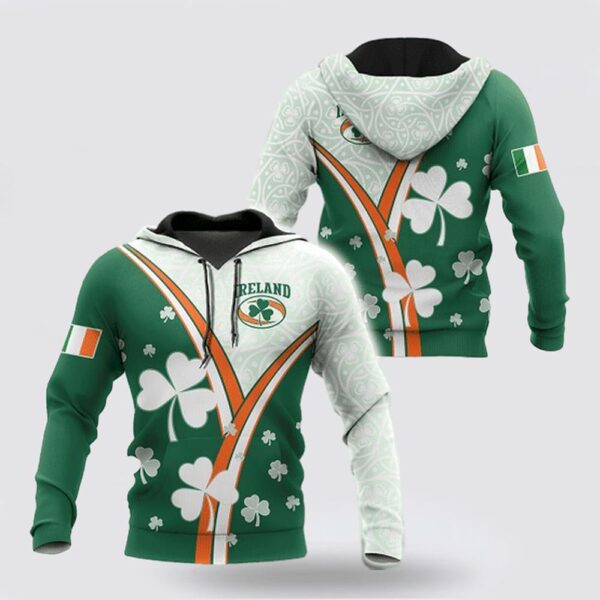 St Patrick’s Day Hoodie Irish Stpatrick Day Printing 3D Hoodie