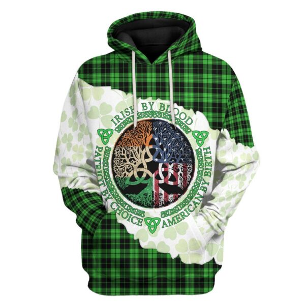 St Patricks Day Irish By Blood Tshirt Hoodie Apparel