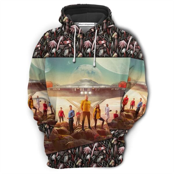 St Tropical Palms  Movie 3D Hoodie