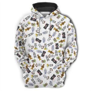 Star Dogs Movie 3D Hoodie