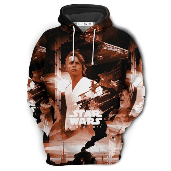 Star Wars A New Hope  Movie 3D Hoodie