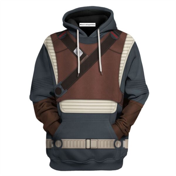 Star Wars Cal Kestis’s Jedi Costume  Movie 3D Hoodie