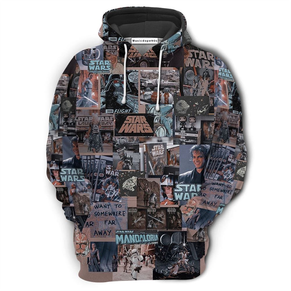 Star Wars Comic Fan Collection Style  Movie 3D Hoodie