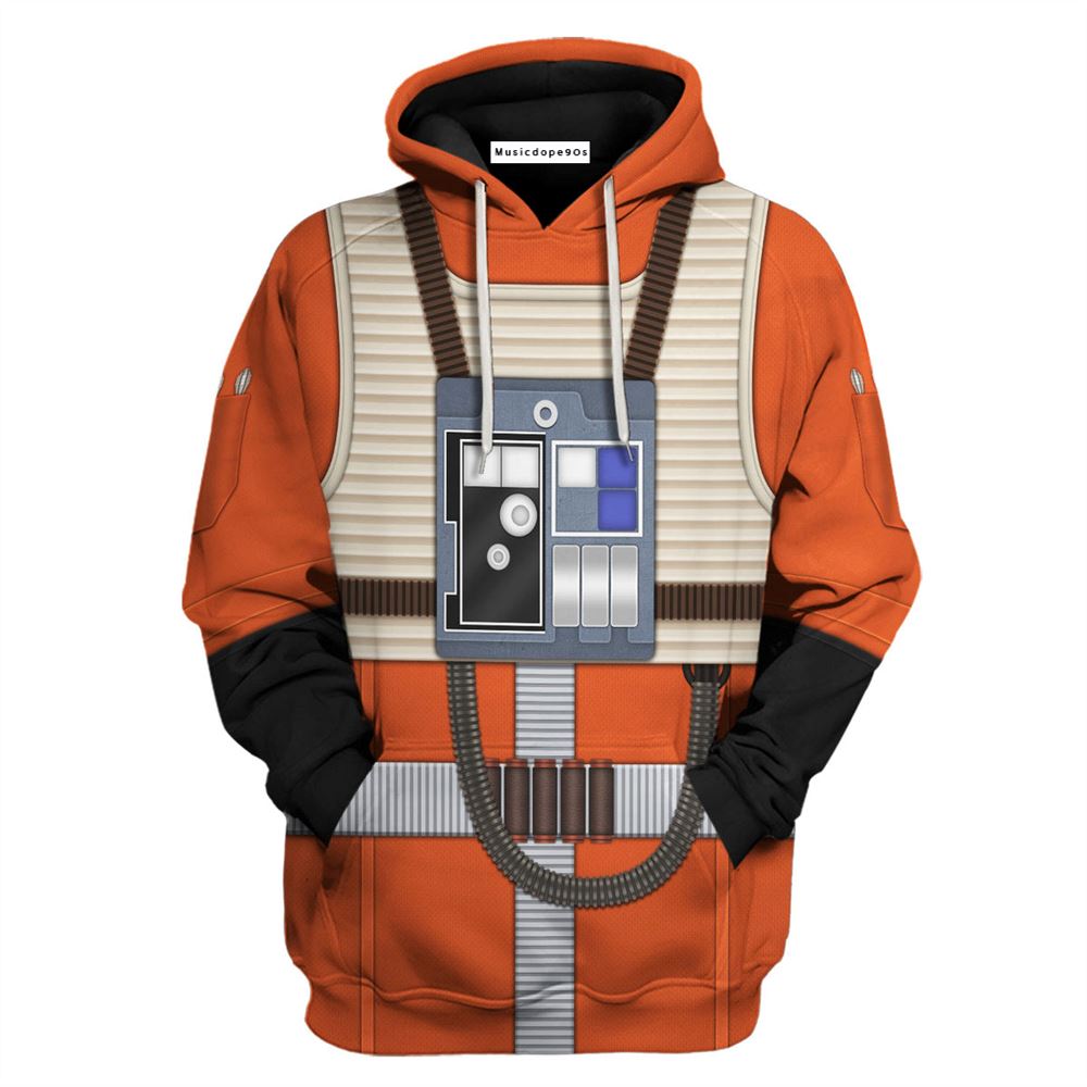 Star Wars Flight Suit Costume  Movie 3D Hoodie