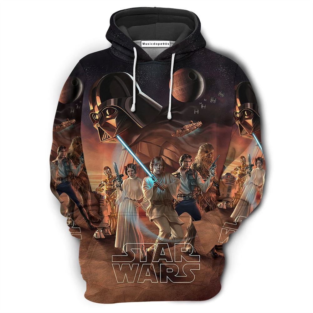 Star Wars No One's Ever Really Gone  Movie 3D Hoodie