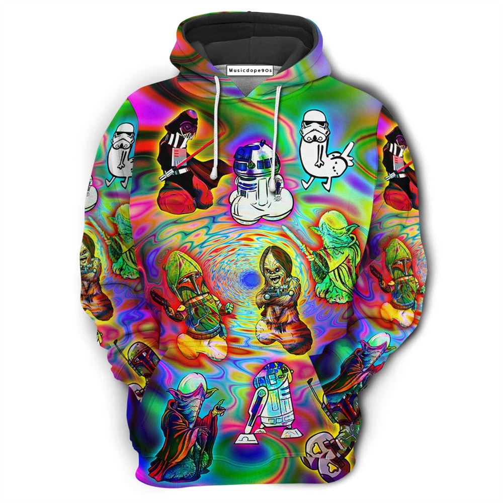 Star Wars Your Eyes Can Deceive You, Don't Trust Them  Movie 3D Hoodie