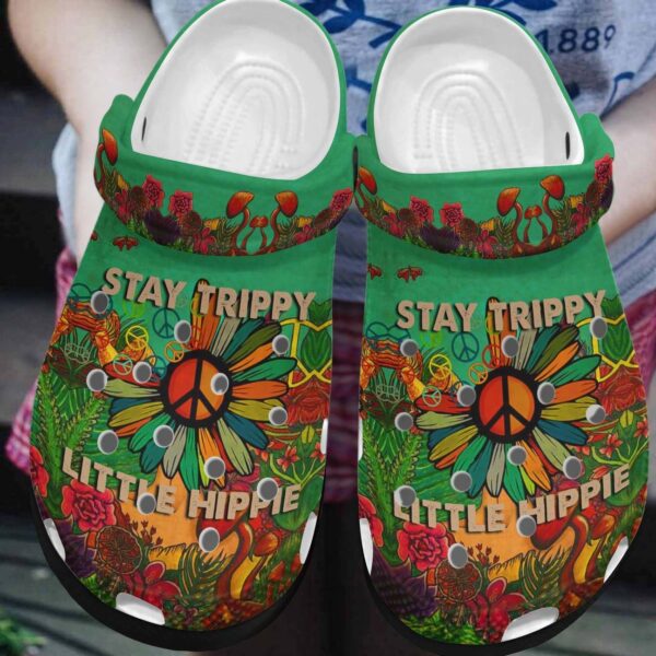 Stay Trippy Little Hippie Hippie Crocs Comfortablefashion Style Comfortable