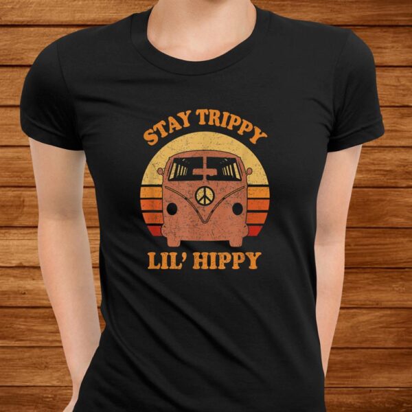 Stay Trippy Little Hippy Peace Hippie Van Shirt