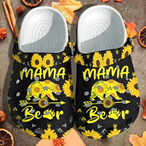 Sunflower Bear Mama Shoes Gift For Mothers Day