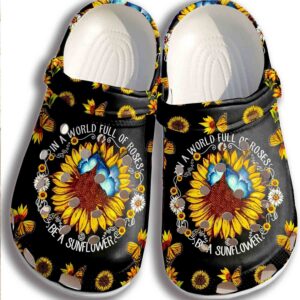 Sunflower Butterfly Hippie Be A…