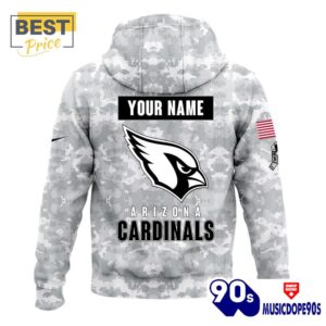 2024 Arizona Cardinals Salute To Service Hoodie, Cap