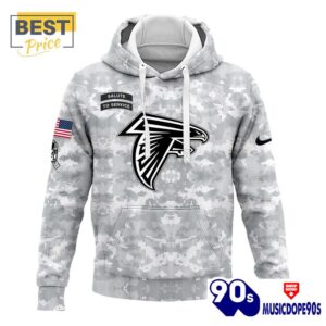 2024 Atlanta Falcons Salute To Service Hoodie, Cap