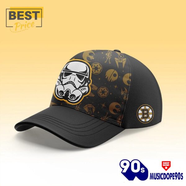 2024 Boston Bruins x Star Wars Night Hoodie, Cap