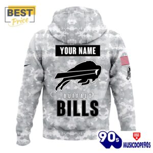 2024 Buffalo Bills Salute To Service Hoodie, Cap