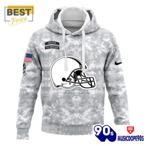 2024 Cleveland Browns Salute To Service Hoodie, Cap