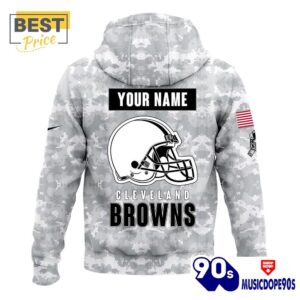 2024 Cleveland Browns Salute To Service Hoodie, Cap