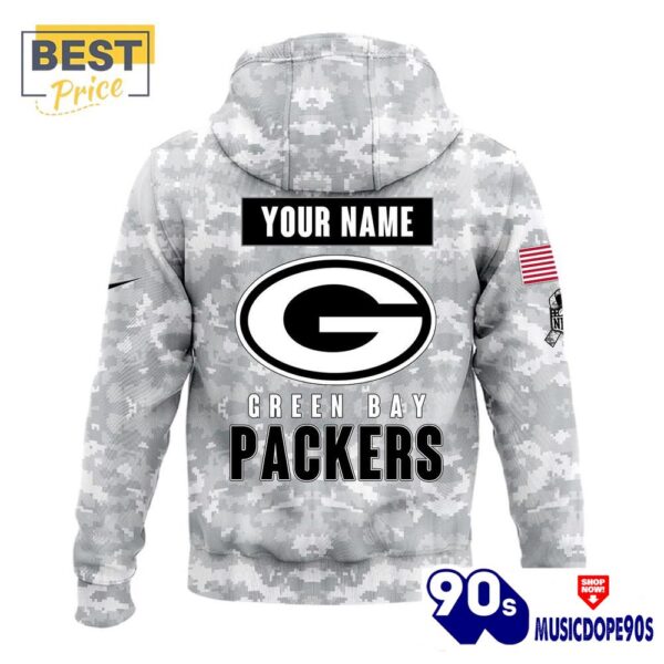 2024 Green Bay Packers Salute To Service Hoodie, Cap