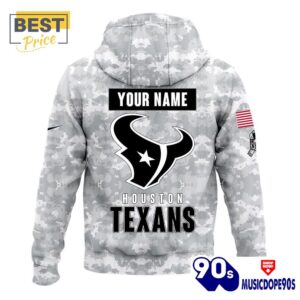 2024 Houston Texans Salute To Service Hoodie, Cap