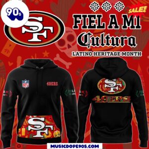 2024 Men’s San Francisco 49ers Fiel A Mi Latino Hoodie