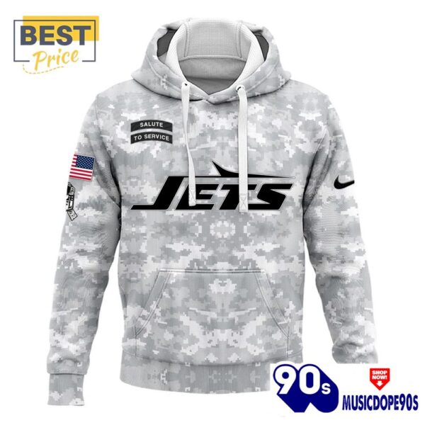 2024 New York Jets Salute To Service Hoodie, Cap