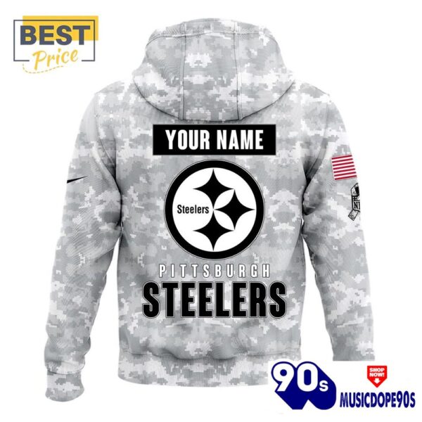 2024 Pittsburgh Steelers Salute To Service Hoodie, Cap