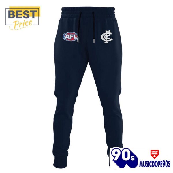 2024 PUMA Carlton Heritage Guernsey Hoodie. Jogger, Cap