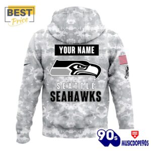 2024 Seattle Seahawks Salute To Service Hoodie, Cap