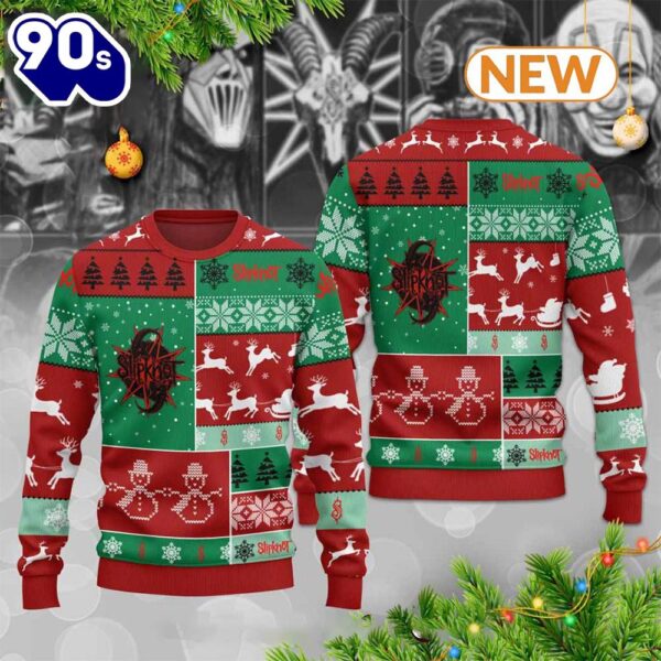 2024 Slipknot Christmas Ugly Sweater