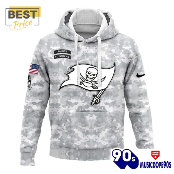 2024 Tampa Bay Buccaneers Salute To Service Hoodie, Cap