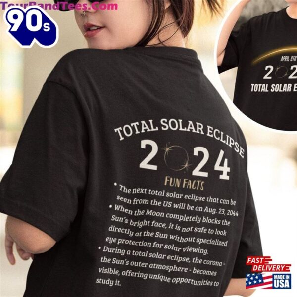 2024 Total Solar Eclipse Shirt Sweatshirt T-Shirt