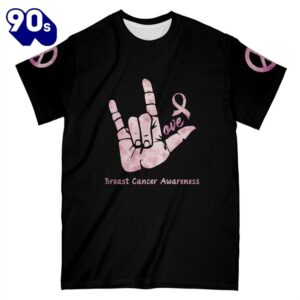 3D Breast Cancer Peace Love…
