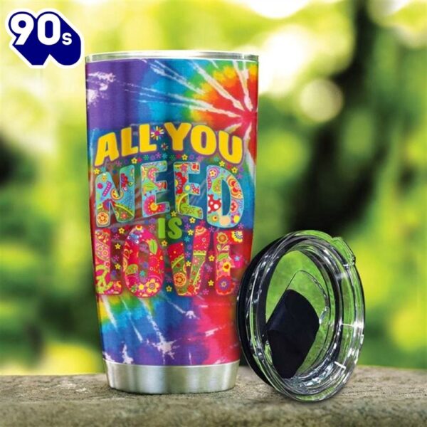 All You Need Is Love Hippie Tumbler