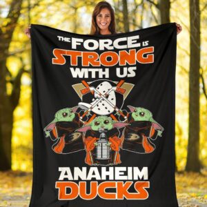 Anaheim Ducks Baby Yoda Fleece…