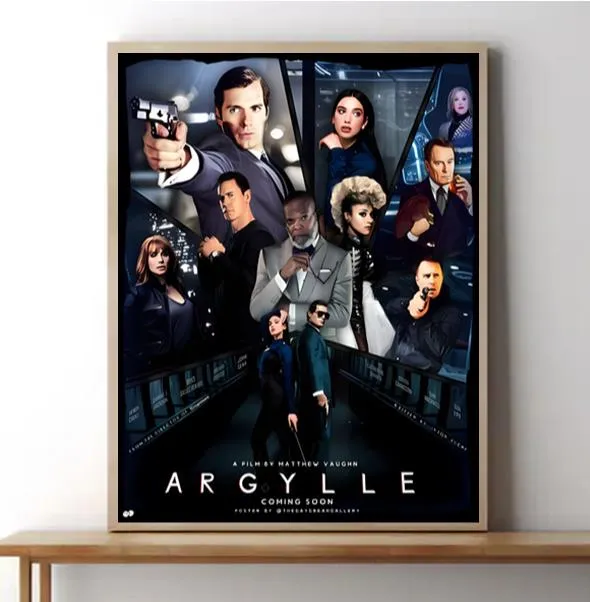 Argylle 2024 Movie Poster Decor…