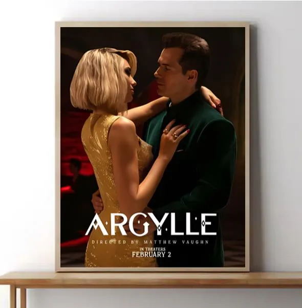 Argylle 2024 Movie Poster Wall…