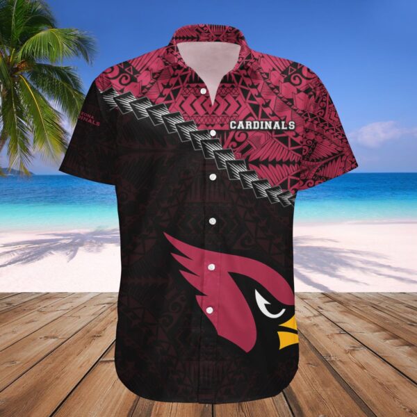 Arizona Cardinals Hawaii Shirt Grunge Polynesian Tattoo  NFL