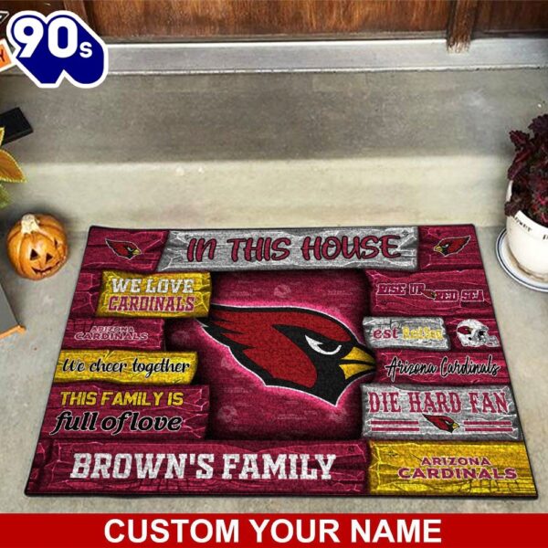 Arizona Cardinals NFL-Custom Doormat For Couples This Year