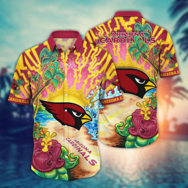 Arizona Cardinals NFL Hawaiian Shirt Hikingtime Aloha Shirt