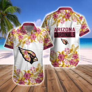Arizona Cardinals Tropical Hawaiian Fan…