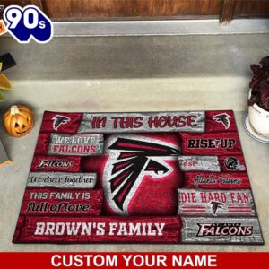 Atlanta Falcons NFL-Custom Doormat For…