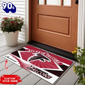 Atlanta Falcons NFL-Personalized Doormat For…