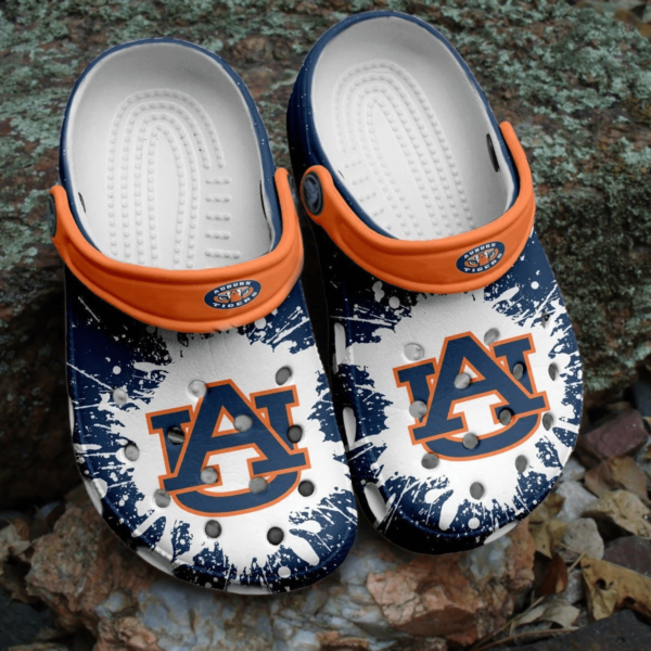 Auburn Tigers NCAA Crocs Crocband Clogs Comfortable Shoes For Men Women