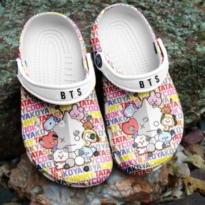 BTS Jungkook Pattern Crocband Shoes…