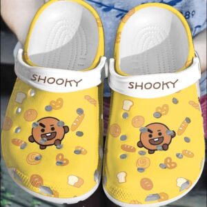 BTS Jungkook Pattern Crocs Shoes…