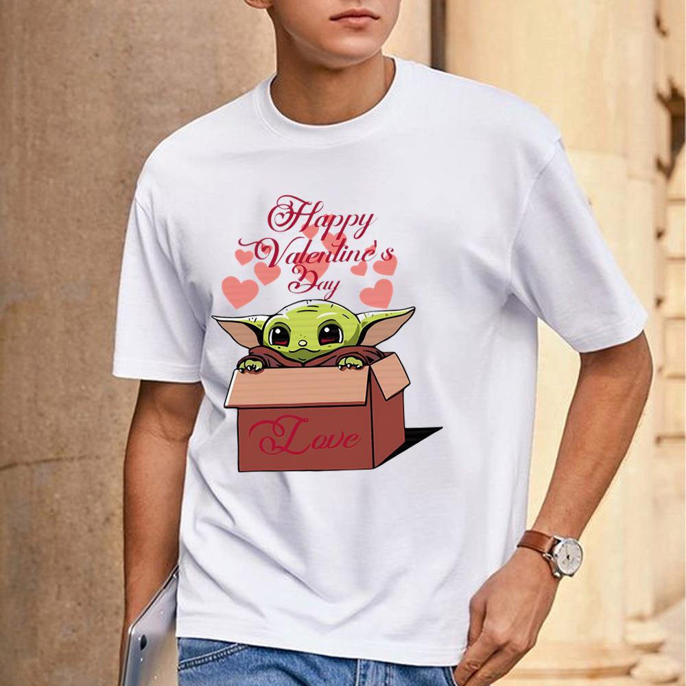 Baby Yoda Parody Happy Valentine's Day T-Shirt